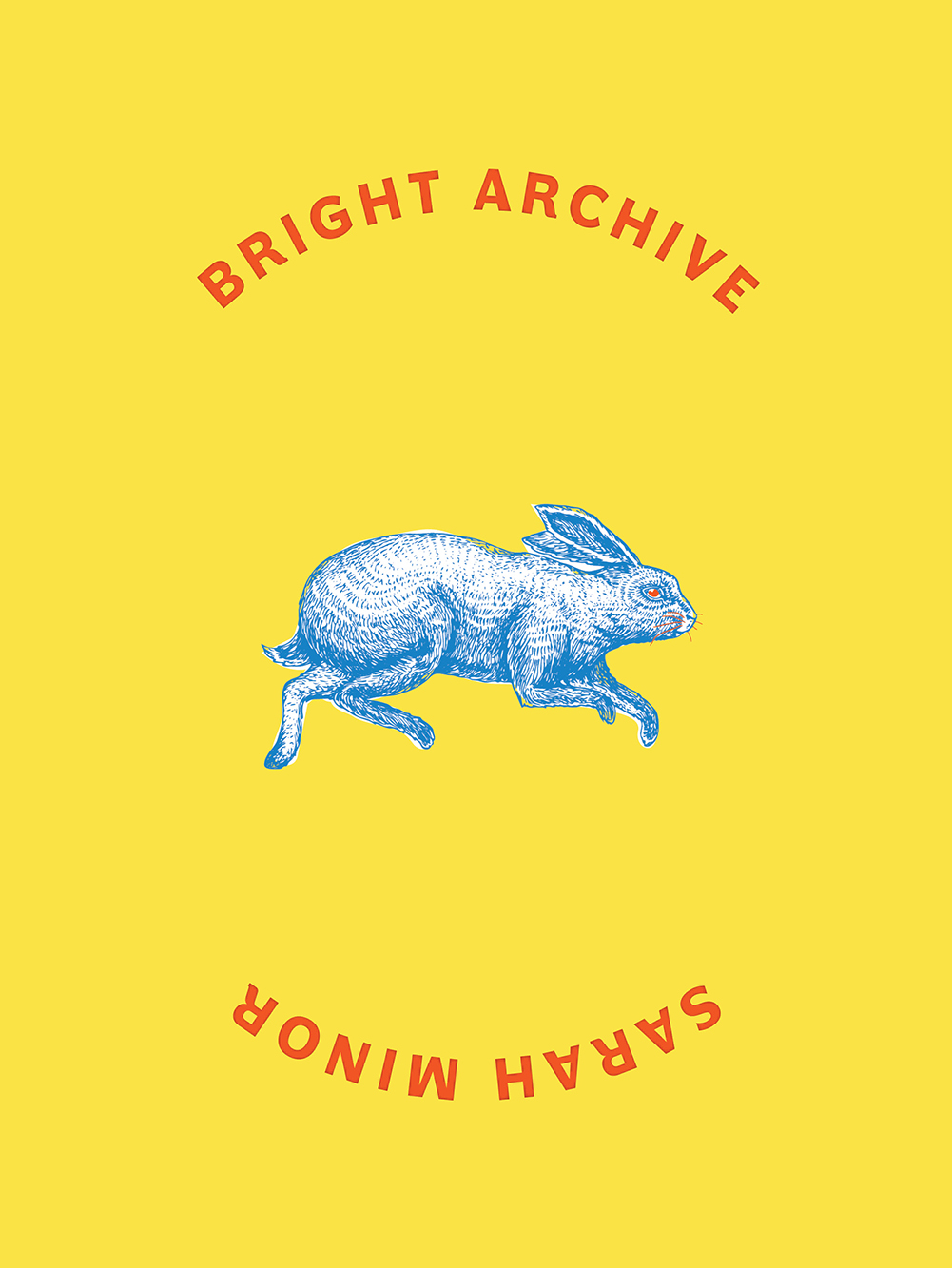 yellow book cover with illustration of a rabbit